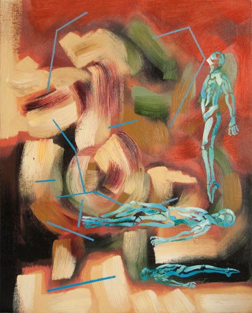 Jardín de sueño Óleo sobre superficie rígida 50 x 39.5 cm